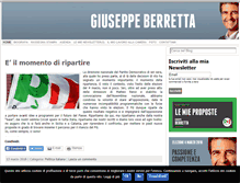 Tablet Screenshot of giuseppeberretta.it